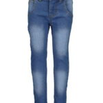 Ελαστικό Υφασμάτινο Παντελόνι Τύπου Τζιν "Kids Girls Basic" - Blue Seven