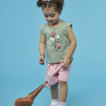 Σετ Σορτς & Μπλουζάκι "Λουλουδάκια" - Reflex