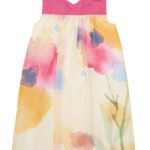 Φόρεμα Αμάνικο "Λουλούδια" - Babylon Fashion