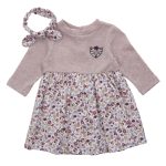 Πολύχρωμο Φόρεμα Με Κορδελίτσα - Babylon Fashion