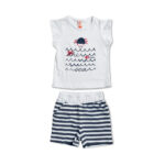 Σετ Σορτς & Μπλουζάκι "Κύμματα" - Reflex